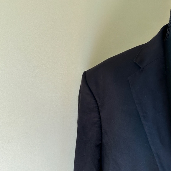 *JOS. A. BANK* Black x Gold Signature Traditional Fit Blazer Suit Jacket - Picture 5 of 9